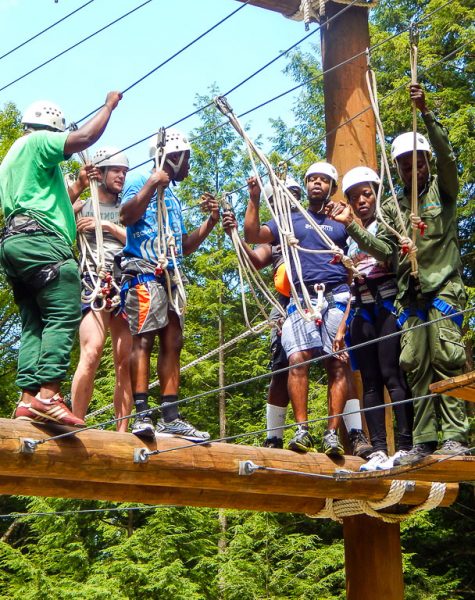 Challenge Course Guiding Outdoors Association of Ghana